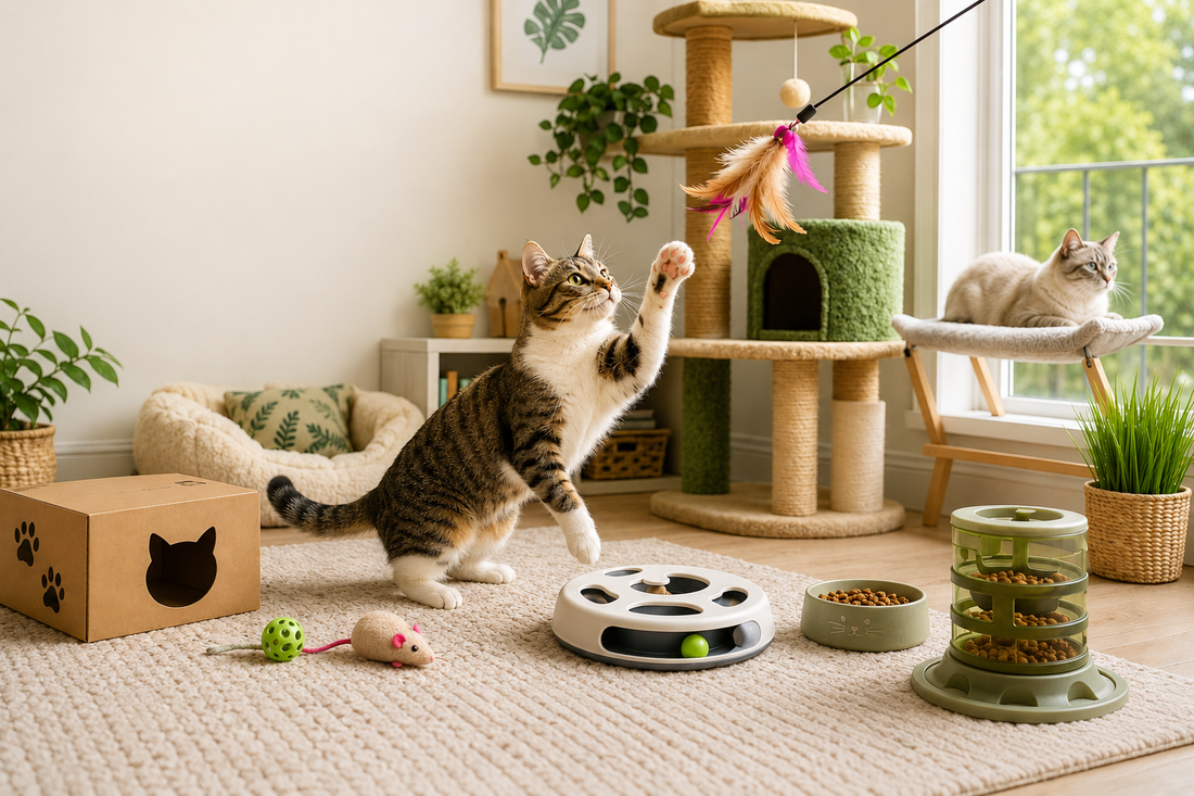 How to Keep Your Indoor Cat Happy and Active